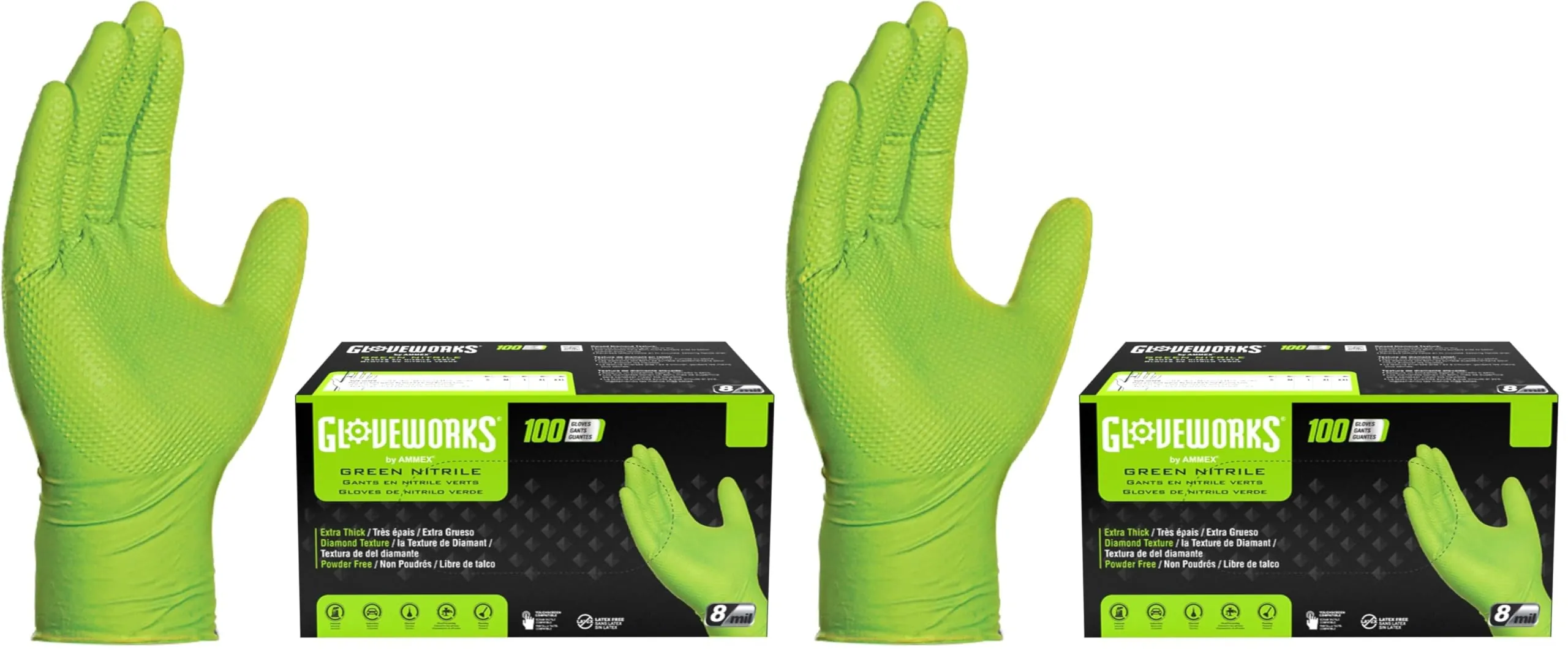 GLOVEWORKS HD Green Gloves Review: 8 Mil Nitrile image 8