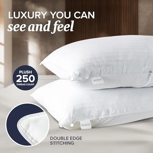 Beckham Hotel Collection Pillow Review: Sleep Comfort image 4