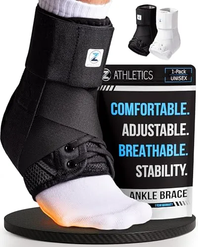 Z ATHLETICS Ankle Brace Review: Adjustable Sports Support