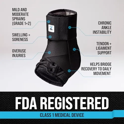 Z ATHLETICS Ankle Brace Review: Adjustable Sports Support image 4