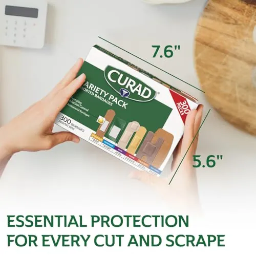 CURAD Assorted Bandages Review: 300-Count First Aid Pack image 6