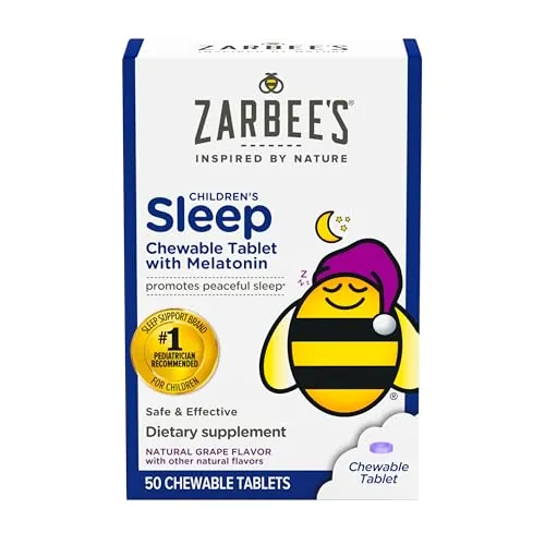 Zarbee's Kids Melatonin Review: Sleep Support Tablets