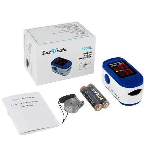Zacurate 500BL Review: Fingertip Pulse Oximeter image 6