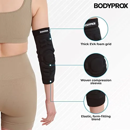 Bodyprox Elbow Protection Pads Review: Sports Guard Sleeves image 2