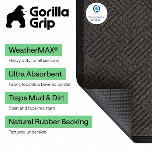 GORILLA GRIP WeatherMAX Doormat Review image 3