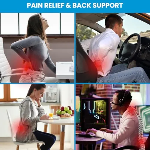 QUTOOL Lumbar Support Pillow Review for Office and Car image 2
