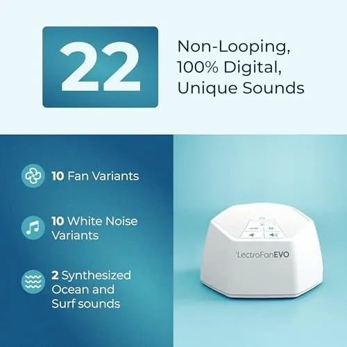 LectroFan EVO Review: Non-Looping Sleep Sound Machine image 3