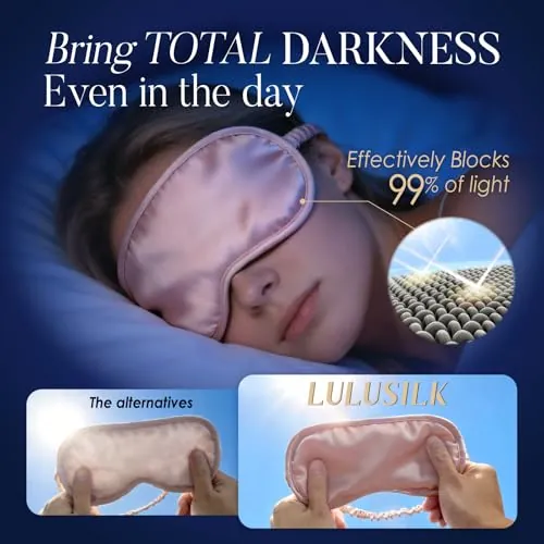 LULUSILK Sleep Mask Review: Silk Comfort for Better Sleep image 4