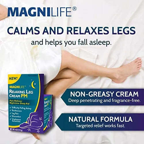 MagniLife Relaxing Leg Cream PM Review for Sleep Support image 4