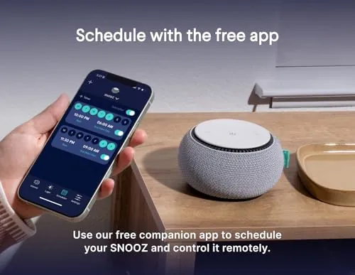 SNOOZ Smart White Noise Machine Review for Sleep Support image 4