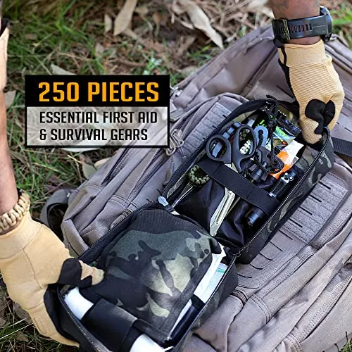 EVERLIT 250 Pieces Survival First Aid Kit Review image 7