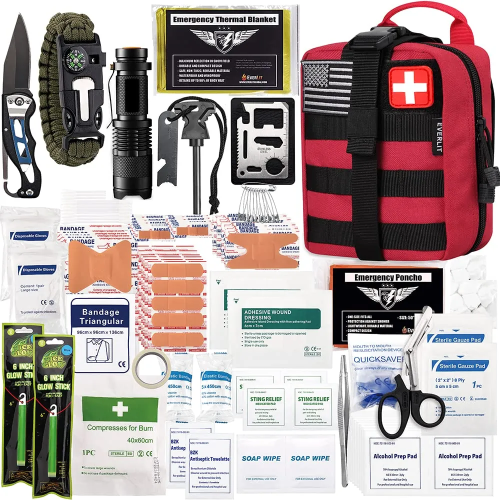 EVERLIT 250 Pieces Survival First Aid Kit Review image 8