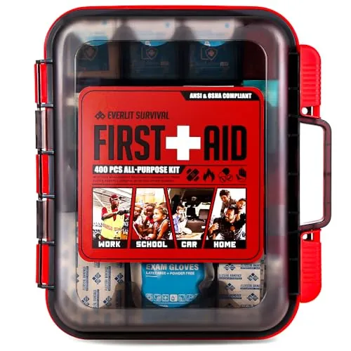 EVERLIT 250 Pieces Survival First Aid Kit Review image 9