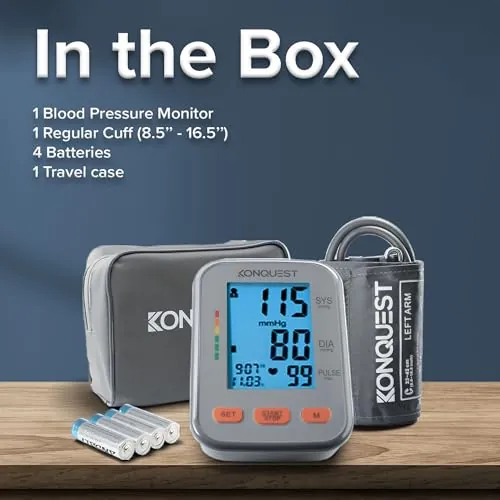 Konquest KBP-2704A Review: Home Blood Pressure Monitor image 5