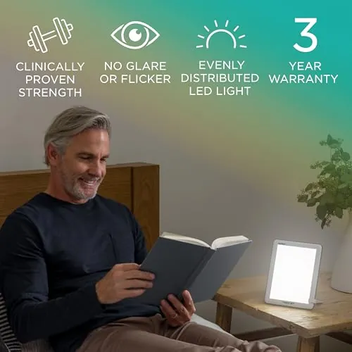 Verilux HappyLight Lucent Review: Light Therapy Lamp image 5