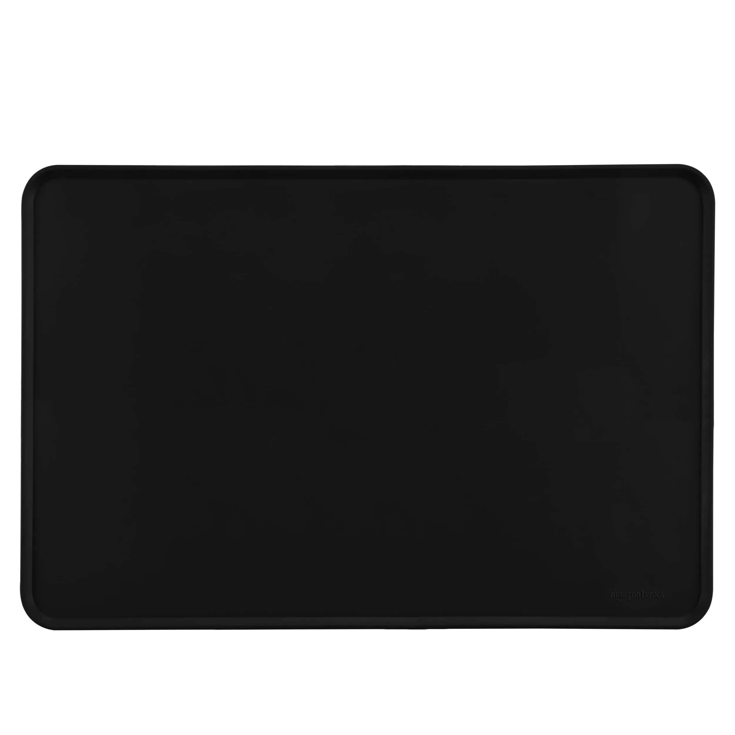 Amazon Basics Waterproof Non-Slip Silicone Pet Feeding Mat (24 x 16)