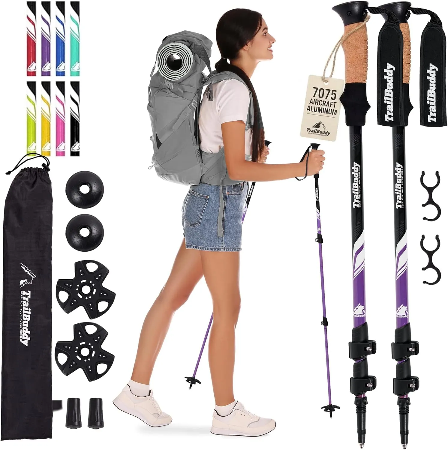 TrailBuddy Trekking Poles Review: Lightweight Hiking Poles image 8