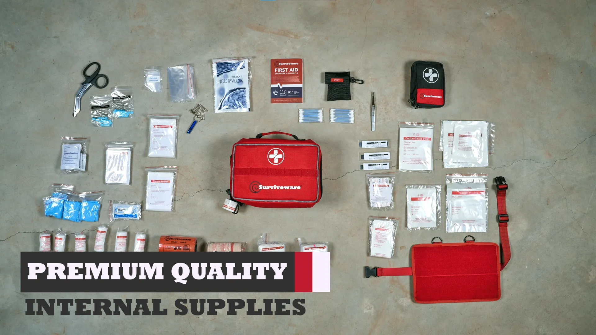 Surviveware 238 Pcs First Aid Kit Review image 7