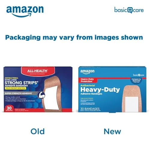 Amazon Basic Care Heavy Fabric Adhesive Bandages Review image 2