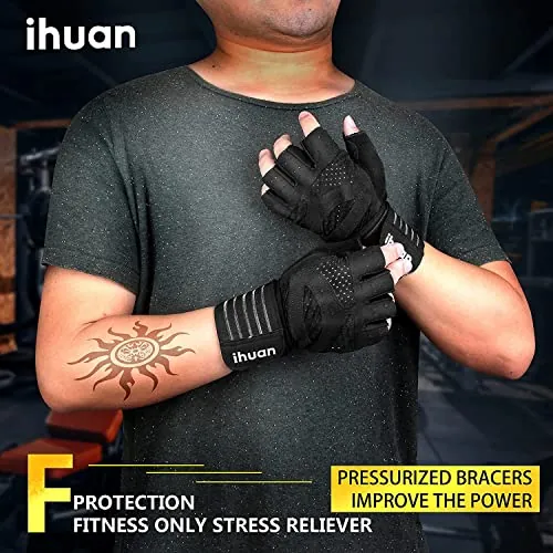 ihuan Workout Gloves Review: Weightlifting Grip and Support image 2