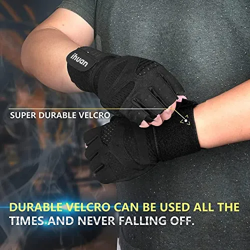 ihuan Workout Gloves Review: Weightlifting Grip and Support image 4