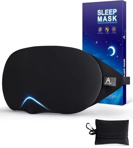 Mavogel Cotton Sleep Eye Mask Review for Sleep and Travel