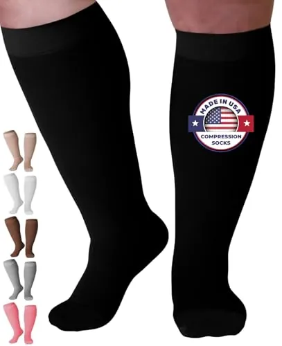 Mojo Compression Socks Review: 20–30 mmHg Wide Calf