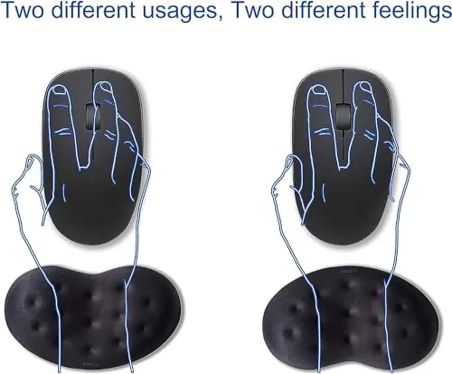 BRILA Mouse Wrist Rest Review: Ergonomic Memory Foam image 2