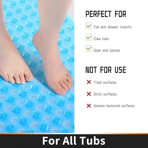 Yimobra Bathtub Mat Review: Non-Slip Shower Safety image 5