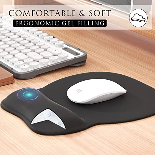 MROCO Ergonomic Mouse Pad Review: Gel Wrist Support image 4