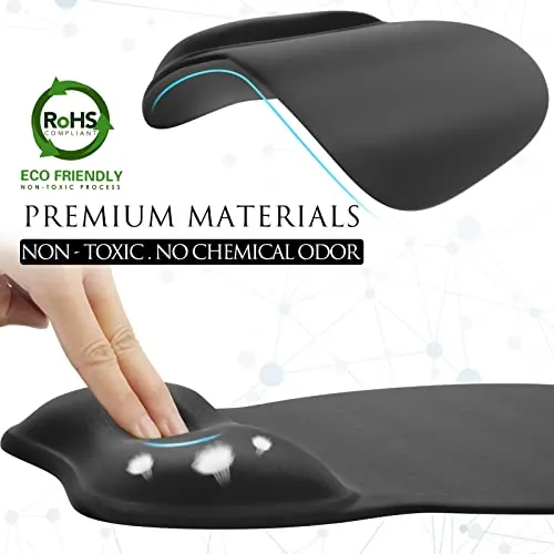 MROCO Ergonomic Mouse Pad Review: Gel Wrist Support image 5