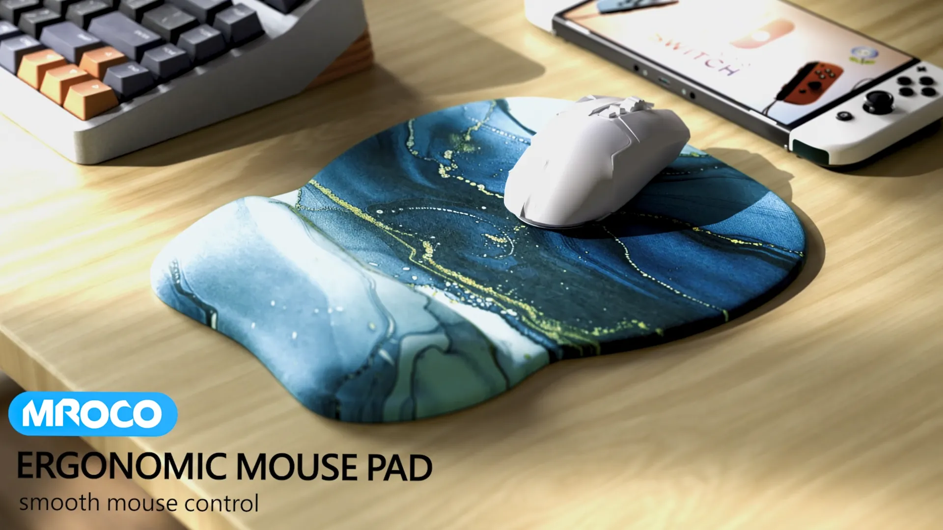 MROCO Ergonomic Mouse Pad Review: Gel Wrist Support image 7