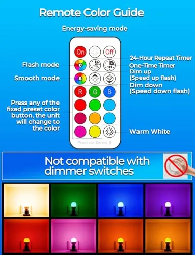 ILC RGB LED Light Bulb Review: Colour and Night Lighting image 6