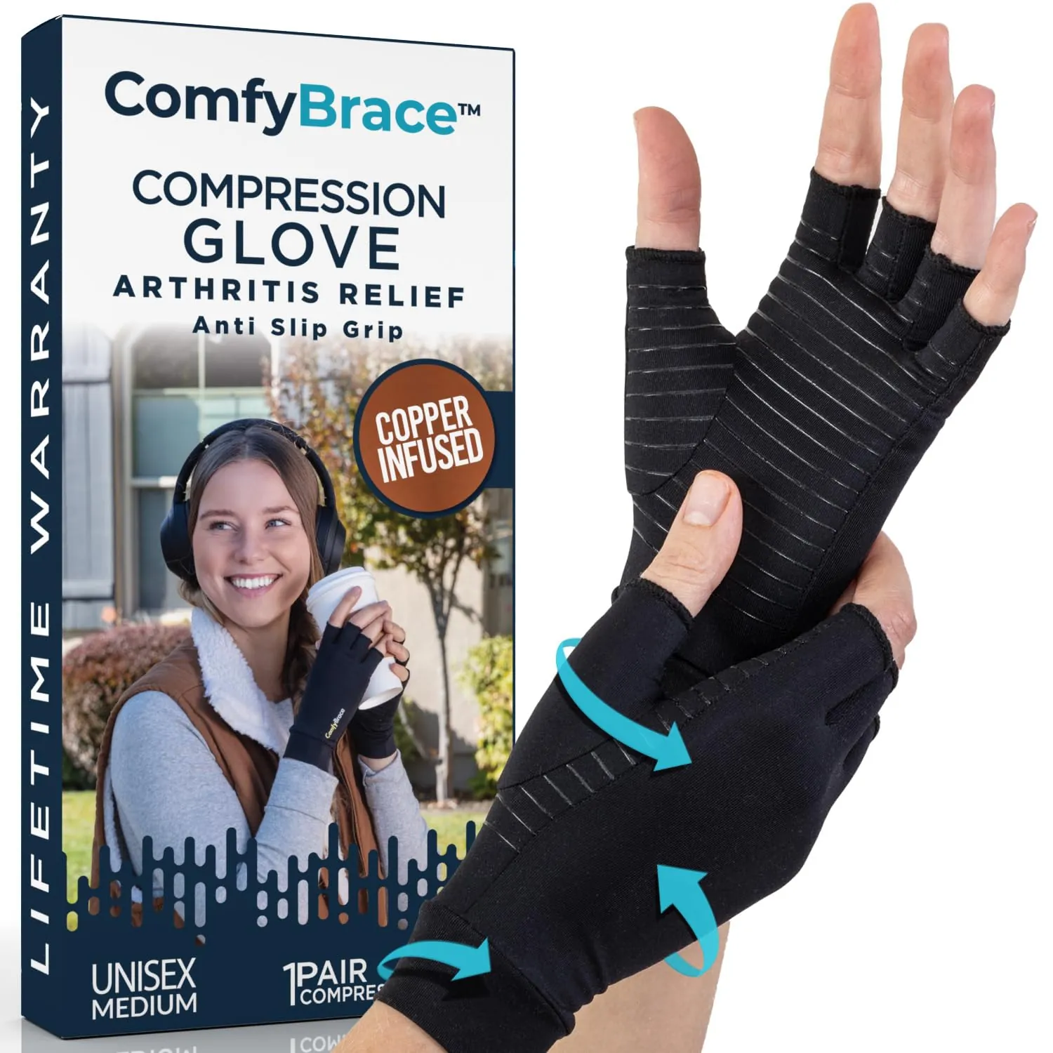 ComfyBrace Compression Gloves Review for Hand Support image 8