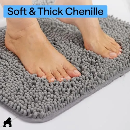 GORILLA GRIP Bath Rug Mat Review: Soft Absorbent Bath Mat image 5