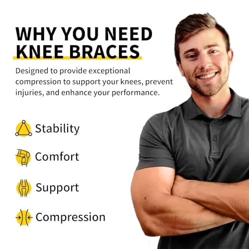 CAMBIVO Knee Brace Review: Compression Sleeves for Support image 2