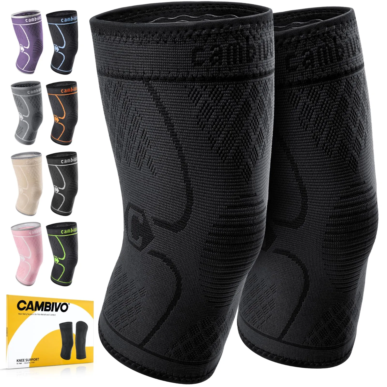CAMBIVO Knee Brace Review: Compression Sleeves for Support image 8