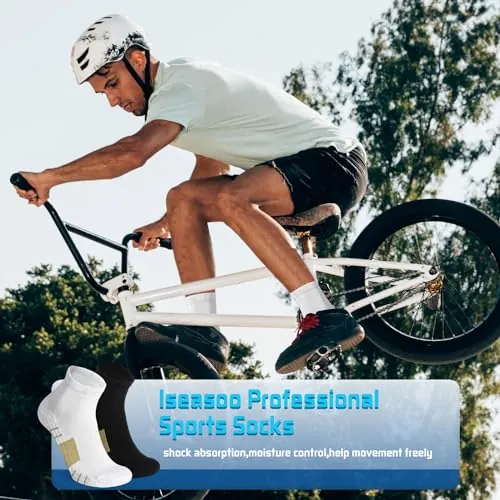 Iseasoo Copper Ankle Compression Socks Review image 2