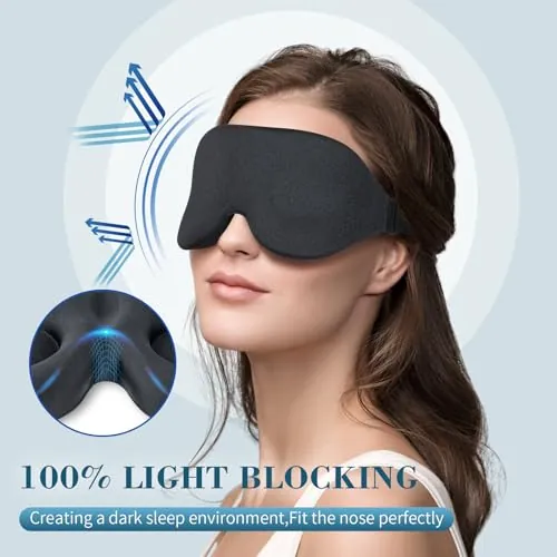ZGGCD Sleep Mask Review: Side Sleeper Blackout Eye Mask image 2