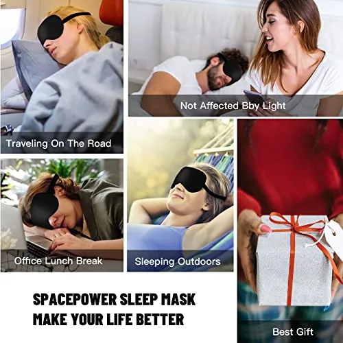 spacepower Sleep Mask Review: Blackout Sleep Eye Mask image 6