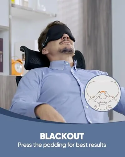 MZOO Sleep Mask Review: Light Blocking for Side Sleepers image 4