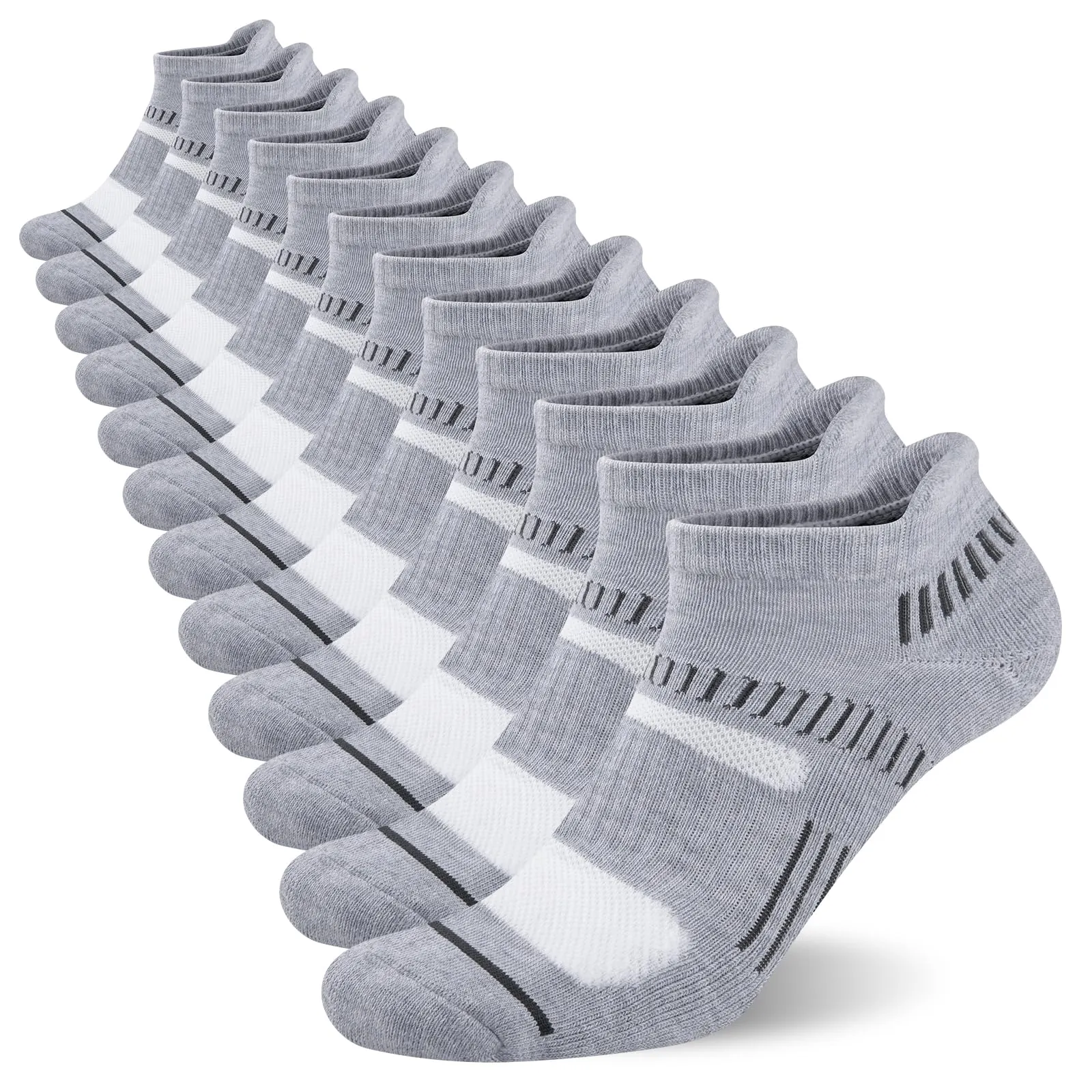 COOPLUS Mens Ankle Socks Review: Cushioned Athletic Fit image 8