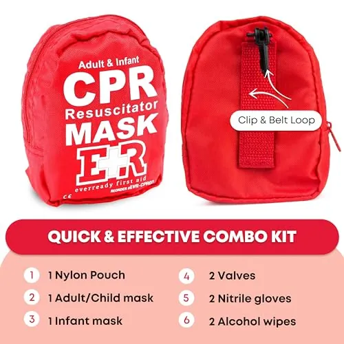 Ever Ready First Aid CPR Mask Kit Review image 3