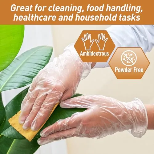 Med PRIDE Vinyl Gloves Review: Powder-Free Disposable Gloves image 3