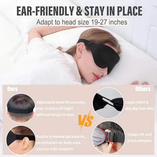 YIVIEW Sleep Mask Review: 3D Side Sleeper Eye Mask image 6