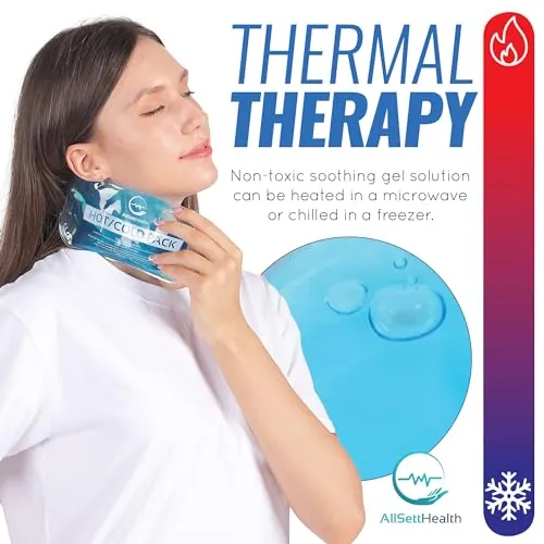 AllSett Health Gel Ice Pack Review: Hot and Cold 7-Pack image 2