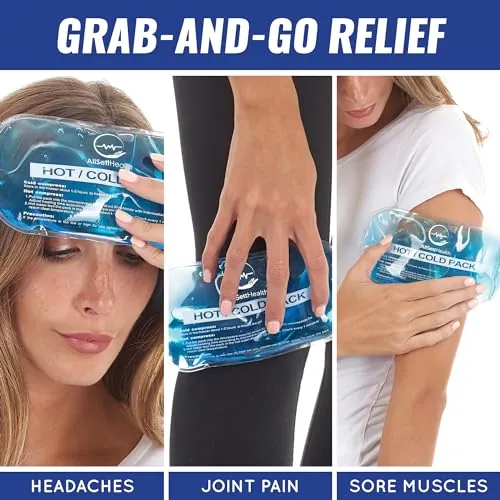 AllSett Health Gel Ice Pack Review: Hot and Cold 7-Pack image 3