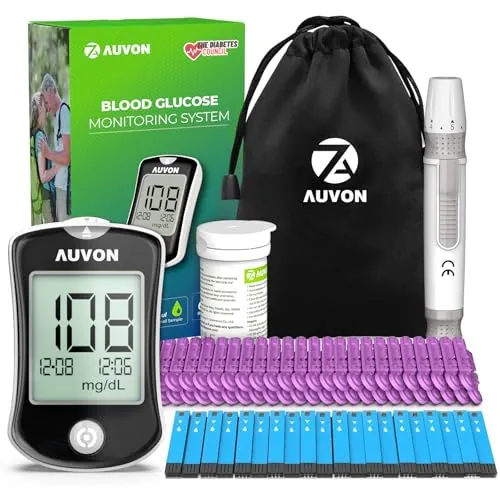 AUVON Blood Glucose Monitor Kit Review