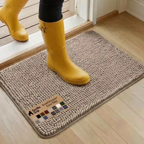 GORILLA GRIP SoakSTOPPER Review: Absorbent Dog Door Mat image 2