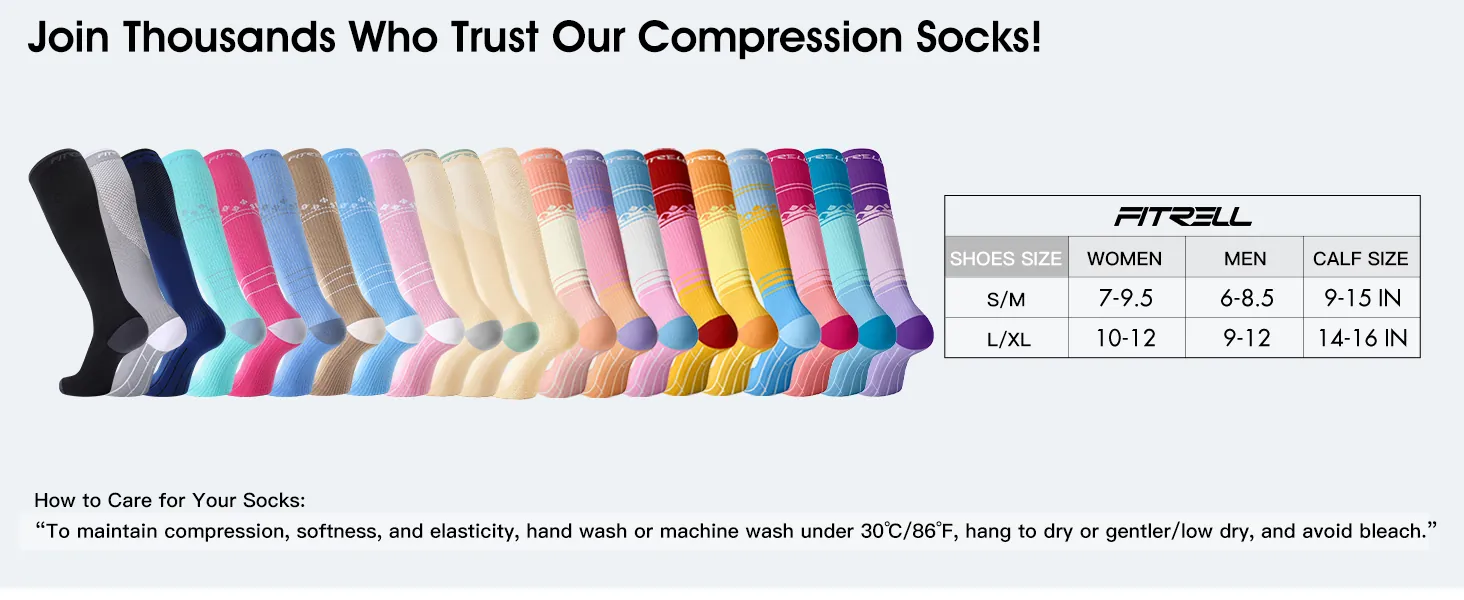 FITRELL Compression Socks Review: 20-30mmHg Support image 9
